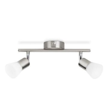 Spot LED Philips Decagon Chrome 2x4.3W 1020LM lumina calda PC01218