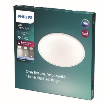Plafoniera LED Philips CL550 SS RD 15W 1500LM lumina neutra PC02306