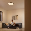 Plafoniera LED Philips Cavanal White 18W 1500LM lumina calda PC02308