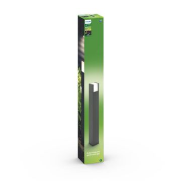 Stalp LED exterior Philips MyGarden Arbour Anthracite 6W 600LM lumina calda PC02228