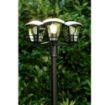 Stalp exterior Philips MyGarden Creek Black 3x60W PC02111