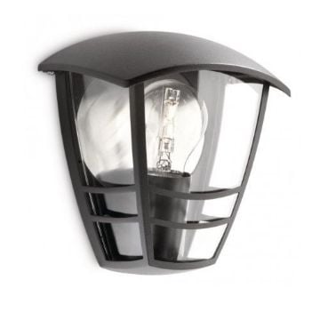Aplica exterior Philips MyGarden Creek Black 60W PC01726
