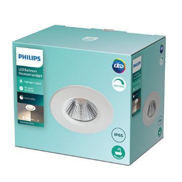 Spot LED incastrat Philips Dive White 5.5W 350LM lumina calda PC02344