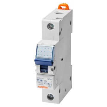 Siguranta automata Gewiss, 1P, 16A, 4.5KA, GW92108