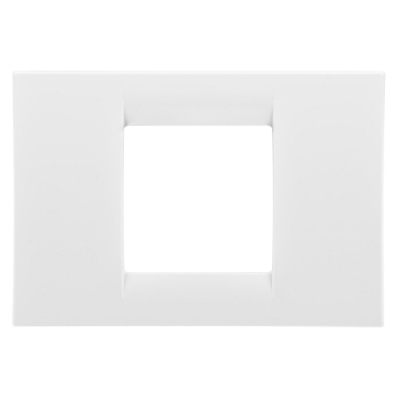 Rama ornament Gewiss System Virna alba 2 module GW22102