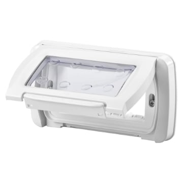 Rama ornament Gewiss Top System IP55 4 module alba GW22461