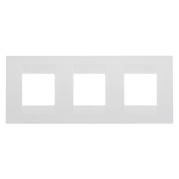 Rama decorativa Gewiss Chorus Geo International 6 module alba GW16426TB
