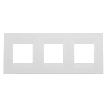 Rama decorativa Gewiss Chorus Geo International 6 module alba GW16426TB