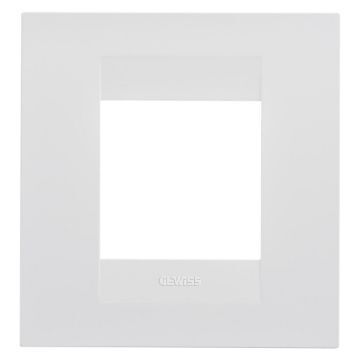 Rama decorativa Gewiss Chorus Geo International 2 module alba GW16422TB