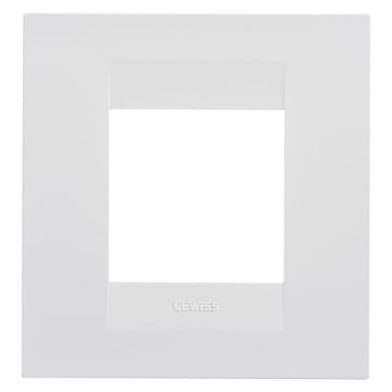 Rama decorativa Gewiss Chorus Geo International 2 module alba GW16422TB