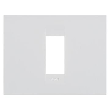 Rama decorativa Gewiss Chorus Monochrome Geo 1 modul alba GW16401TB
