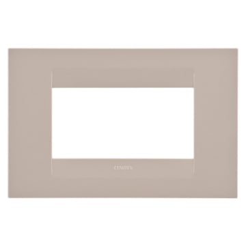 Rama decorativa Gewiss Chorus Geo 4 module canepa GW16404TC
