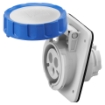Priza ST fixa Gewiss IP67 2P+E 16A 10 grade 230V 6h GW62227H