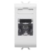 Priza modulara telefon RJ 11 1 Modul Gewiss Chorus culoare alba GW10401