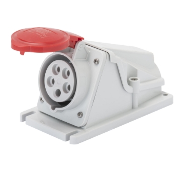 Priza industriala Gewiss, aplicata, 3P+N+E, 16A, 400V, IP44, GW62482