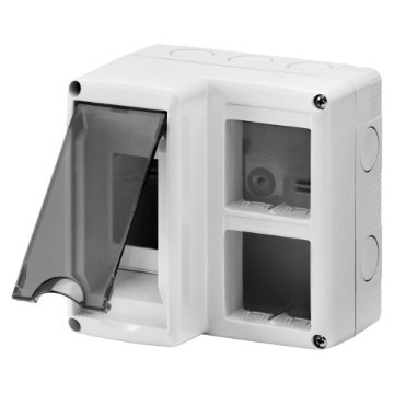 Carcasa Gewiss System 2 module DIN+2x2 32A IP40 GW27071