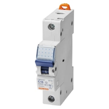 Disjunctor Gewiss MCB 1P C404.5kA 1 modul GW92112