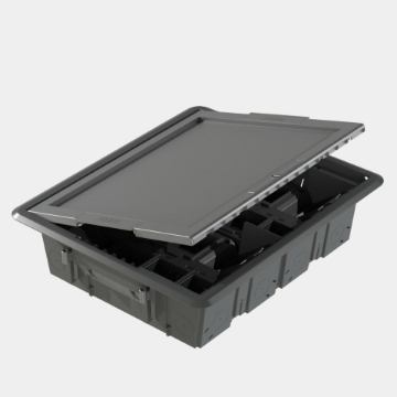 Doza pardoseala Gewiss 32 module cu capac decupat GW24607