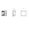 Buton LED revenire Gewiss Chorus 2 module 1 pol 16A alb GW10172