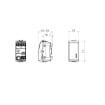 Intrerupator LED modular cap scara Gewiss Chorus 1 modul 16A negru GW12052