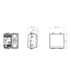 Intrerupator LED modular cap scara Gewiss Chorus 2 module 16A titan GW14072