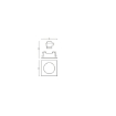 Spot LED incastrat Philips Hue Milliskin 5.5W White Ambiance 5042148P7