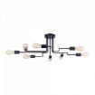 Plafoniera living Maytoni Gilbert Black T532CL-08B