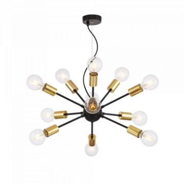 Pendul Maytoni Jackson Black-Gold T546PL-12B