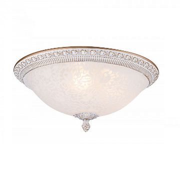 Plafoniera bucatarie Maytoni Pascal Gold-White C908-CL-03-W