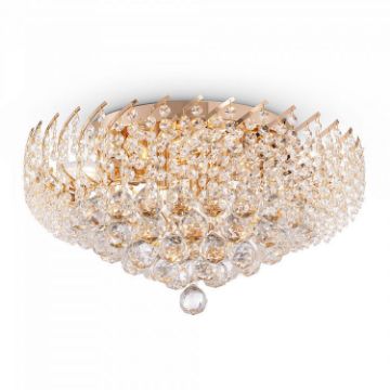 Plafoniera living Maytoni Karolina Gold DIA120-09-G