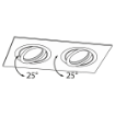 Spot Maytoni Atom White DL024-2-02W