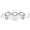 Spot Maytoni Atom White DL024-2-03W