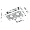 Spot Maytoni Metal Modern Black DL008-2-02-B