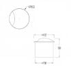 Spot exterior Maytoni Biscotti White O035-L3W3K