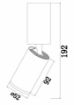 Spot Maytoni Focus S Black C051CL-01B