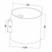 Aplica dormitor Maytoni Rond Matte Gold C066WL-01MG