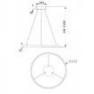 Pendul LED Maytoni Rim Black MOD058PL-L32B4K