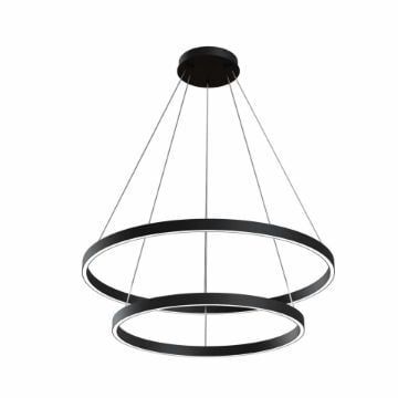 Pendul LED Maytoni Rim Black MOD058PL-L74B4K