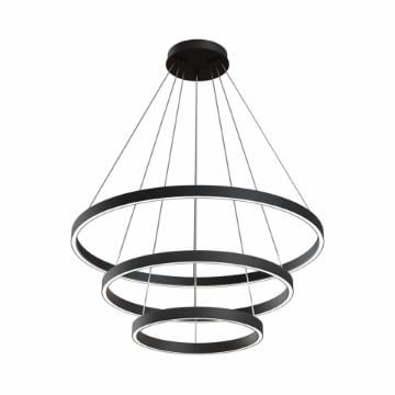Pendul LED Maytoni Rim Black MOD058PL-L100B4K