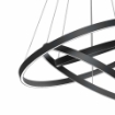 Pendul LED Maytoni Rim Black MOD058PL-L100B4K