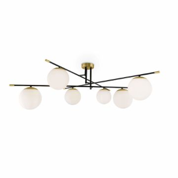 Plafoniera living Maytoni Nostalgia Black-Gold MOD048CL-06G