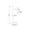 Veioza LED Maytoni Estudo Black Z010TL-L8B3K