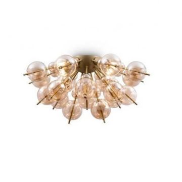 Plafoniera living Maytoni Bolla Brass MOD133CL-04BS
