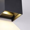 Aplica LED exterior Maytoni Fulton Black O572WL-L6B