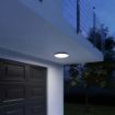 Plafoniera LED exterior Steinel Vario Quattro Pro Silver senzor miscare 035440