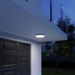 Plafoniera LED exterior Steinel Vario Quattro Pro Silver senzor miscare 035495