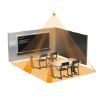 Detector prezenta infrarosu Steinel IR Quattro KNX V3 58487