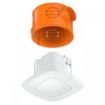 Senzor prezenta infrarosu Steinel Quattro Slim XS KNX V3 patrat 058500