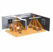 Senzor prezenta infrarosu Steinel Quattro Slim XS KNX V3 patrat 058500