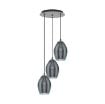 Lustra Eglo Estanys Nickel-Black 39565